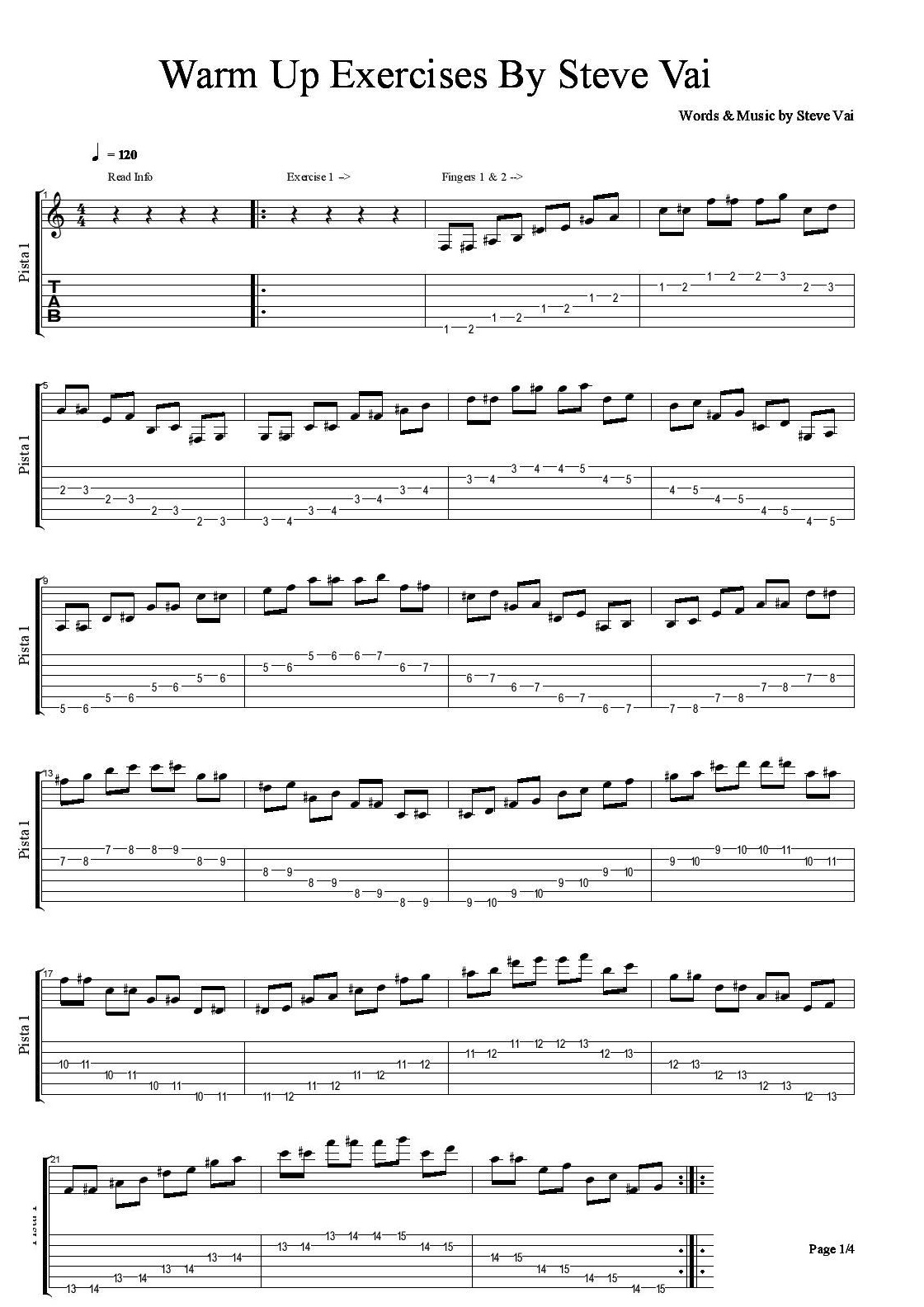 Guitar Pro   Warm Up Exercises   Warm Up Exercises By Bright_Eyes v1 page 001 apprendre la guitare